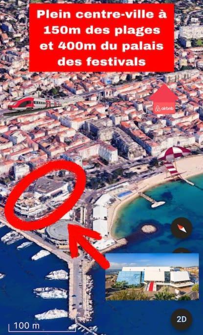 Cannes Centre Proche Plage Croisette Palais Des Festivals Dış mekan fotoğraf